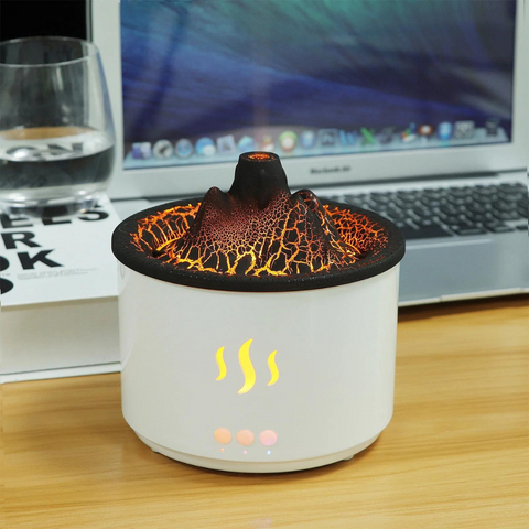 Volcano Flame Aromatherapy Diffuser Humidifier