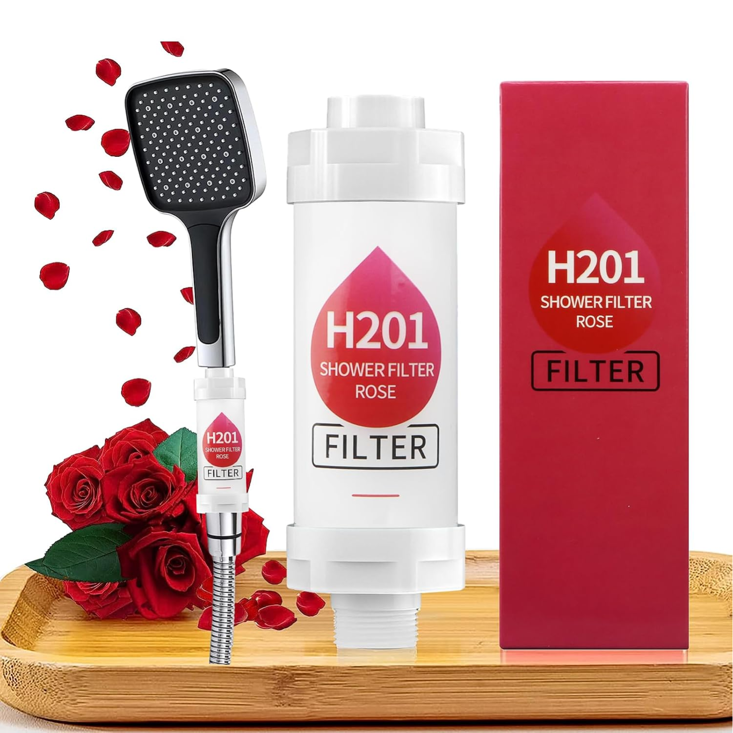 H201 Bathroom Shower Head Filter with Fragrance