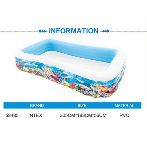 INTEX Family Swimming Pool 305 x 183 x 56 cm