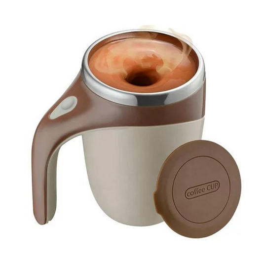 Portable Thermal Automatic Self Stirring Coffee Tea Mixing Mug with Lid