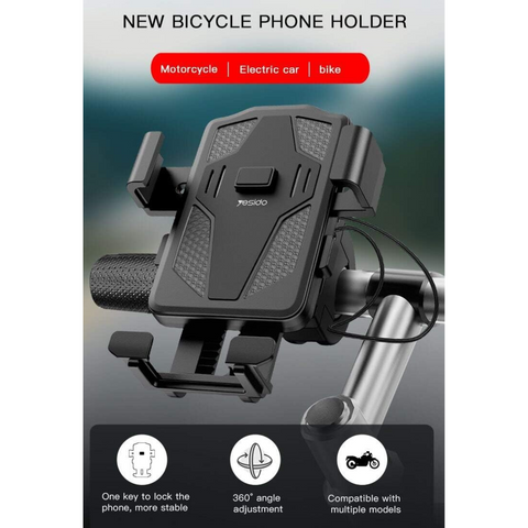 Mobile Phone Holder Mount for Bike and Bicycle - Yesido C94