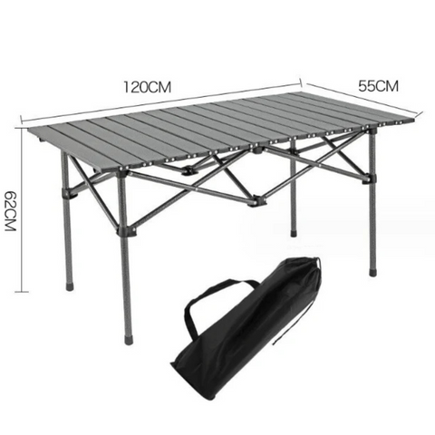 Folding Roll Up Lightweight Outdoor Camping Table