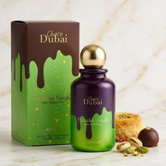 Joyous Choco Dubai EDP 100ml, Chocolate Pistachio Kunafa - Viral Perfume