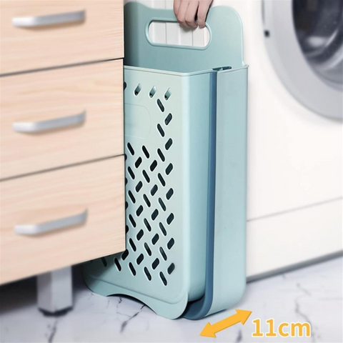 Wall Mounted Collapsible Space Saving Laundry Basket