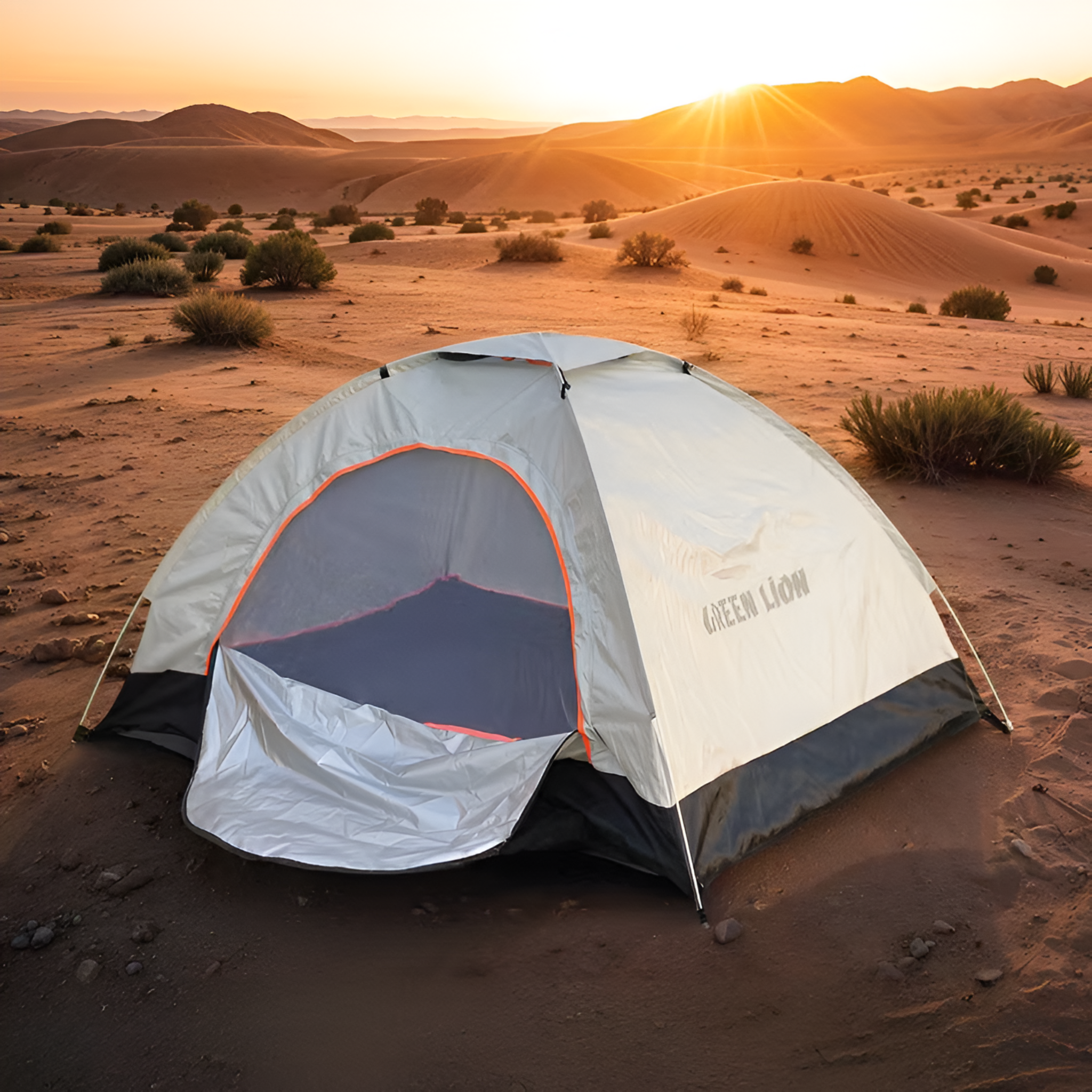 Green Lion Camping Tent GT3-PLUS with 2-3 Person Capacity
