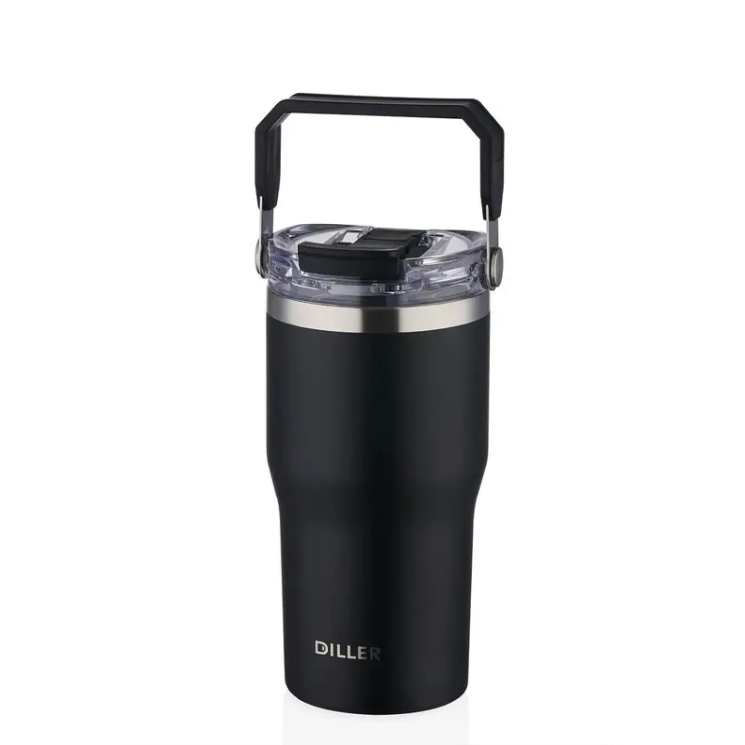 Diller Stainless Steel Thermos Water Bottle Tumbler Black