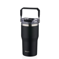 Diller Stainless Steel Thermos Water Bottle Tumbler Black