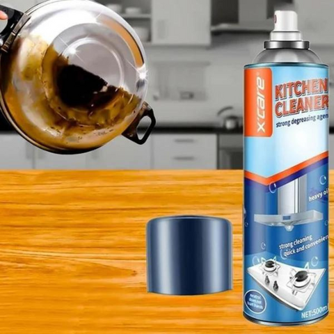 Kitchen Cleaner Spray, Oil & Grease Remover Foam Spray