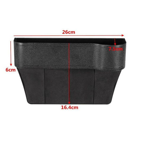 Car Driver Seat Side Gap Storage Organizer Box with Cup Holder