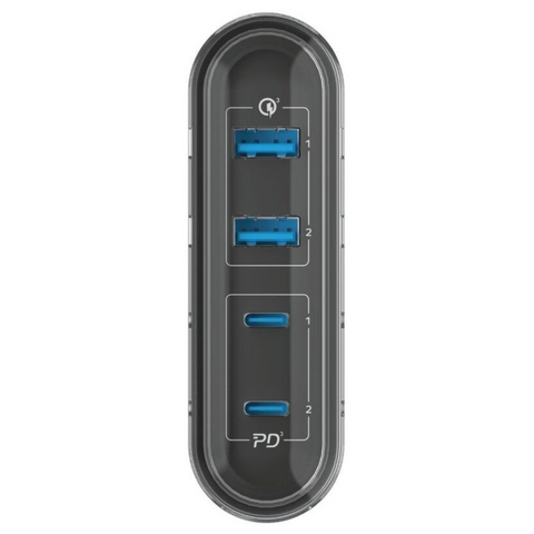 Momax 1-Charger Flow PD 80W 4 Ports GaN Desktop Charger