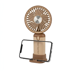 Handheld Mini Fan With Mobile Phone Bracket