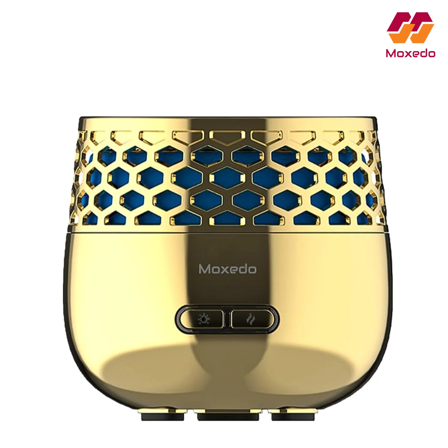 Moxedo Portable USB Bakhoor Incense Burner Aroma Diffuser Golden