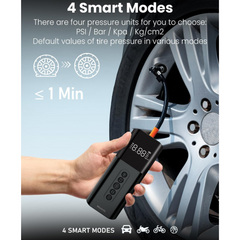 Moxedo AIRDYNAMO Portable Multi-function Air Pump with 4 Air Nozzles