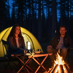 Powerology Solara Solar Power Bank with Tripod Flashlight