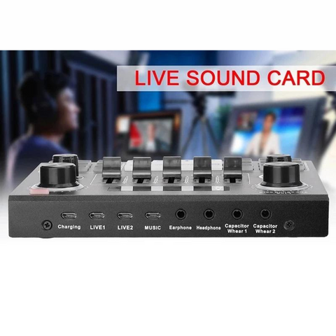V9 Sound Card and BM800 Suspension Microphone Kit