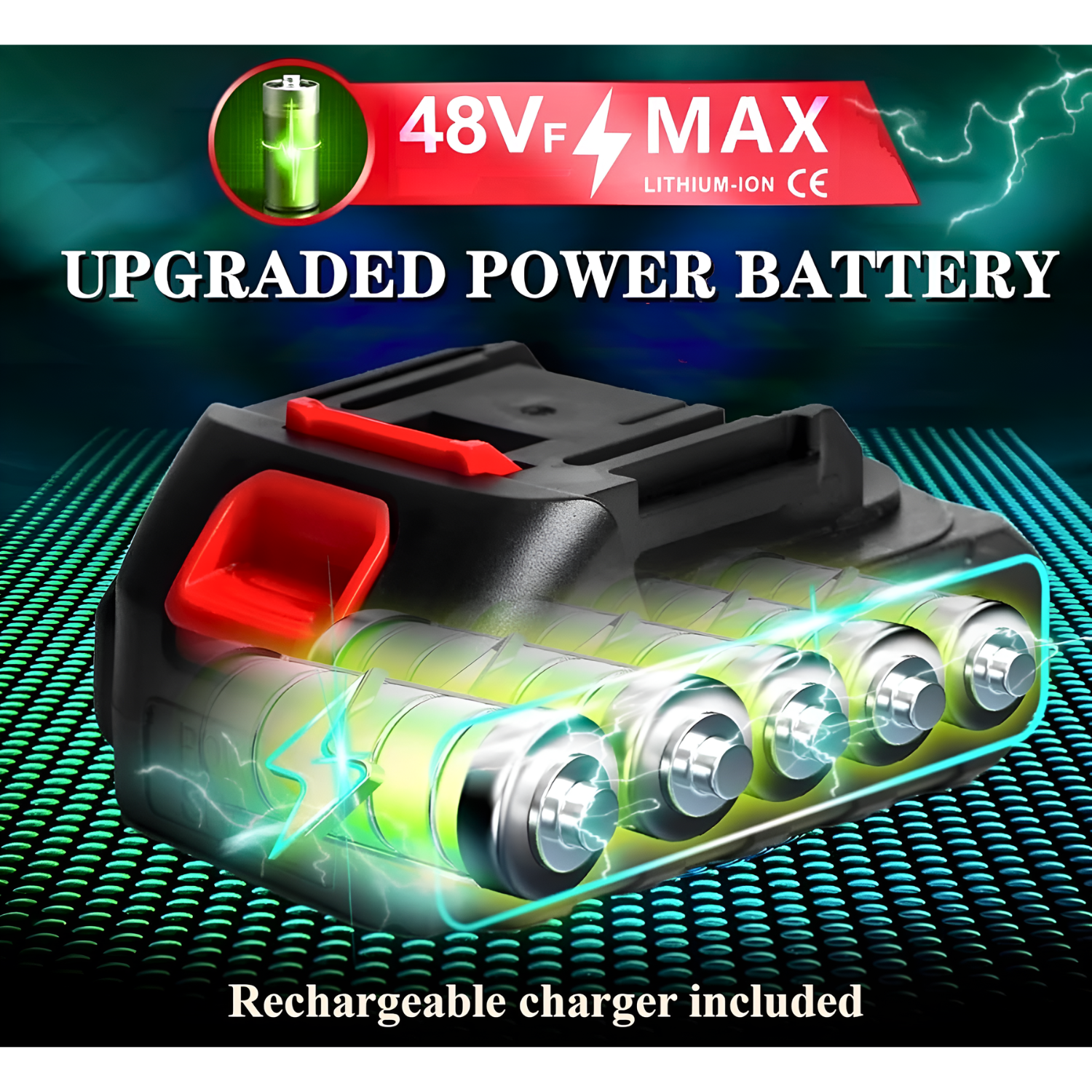 Super Power Portable Rechargeable Desk Fan with Dual Replaceable Battery
