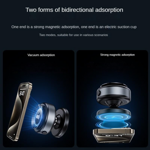 360° Rotatable Vacuum Adsorption Car Magnetic Mobile Phone Holder