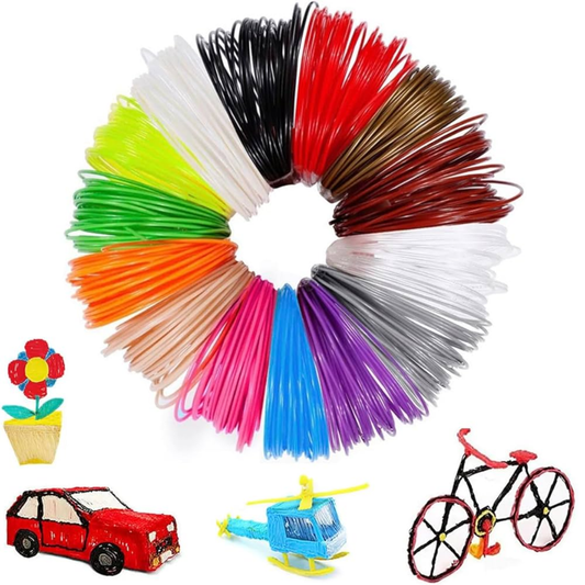 Refill Filaments for 3D Printing Pen