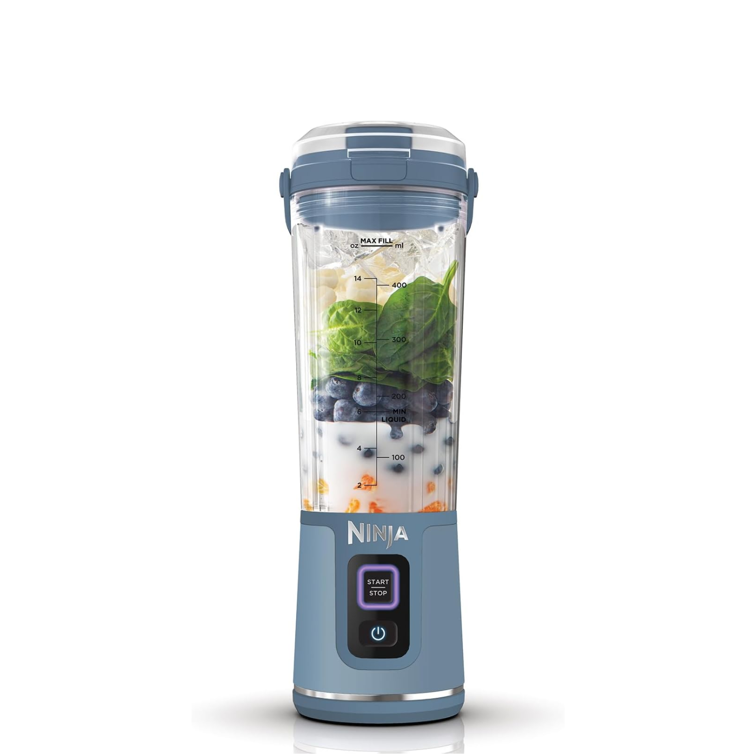 Ninja Blast Portable Blender, Personal Blender for Shakes & Smoothies Blue
