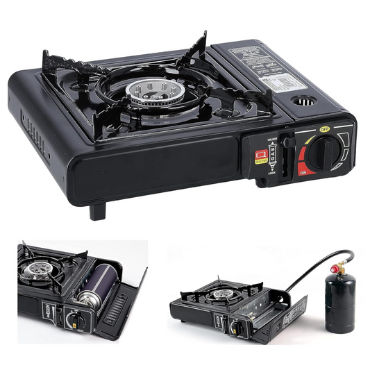 Portable Camping Single Burner Stove for Outdoor Camping Hiking Trekking