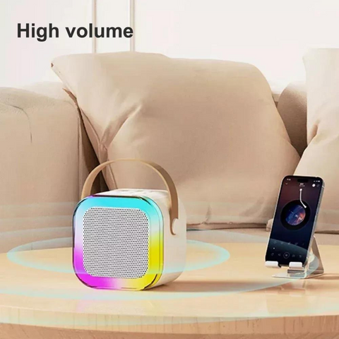 Mini Wireless Bluetooth Karaoke Speaker with Mic