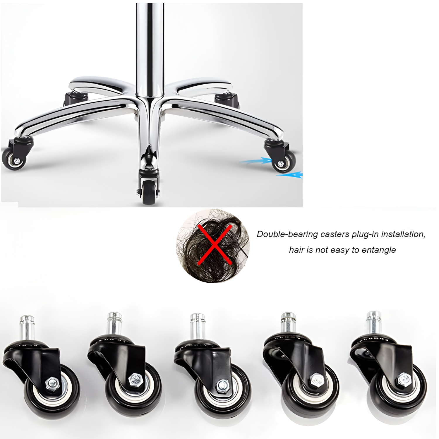 Adjustable Lifting Round Rotatable Chair
