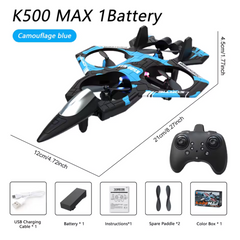 K500 Max Drone RC Jet Plane