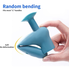 Anti Collision Silicone Door Handle Knob Cover for Back Wall Protection