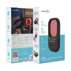 Porodo Blue Rubin Infrared Hidden Camera Detector With Silicone Suction Cup