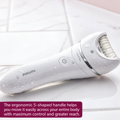 Philips Epilator Series 8000 Wet &amp; Dry Epilator BRE710/00