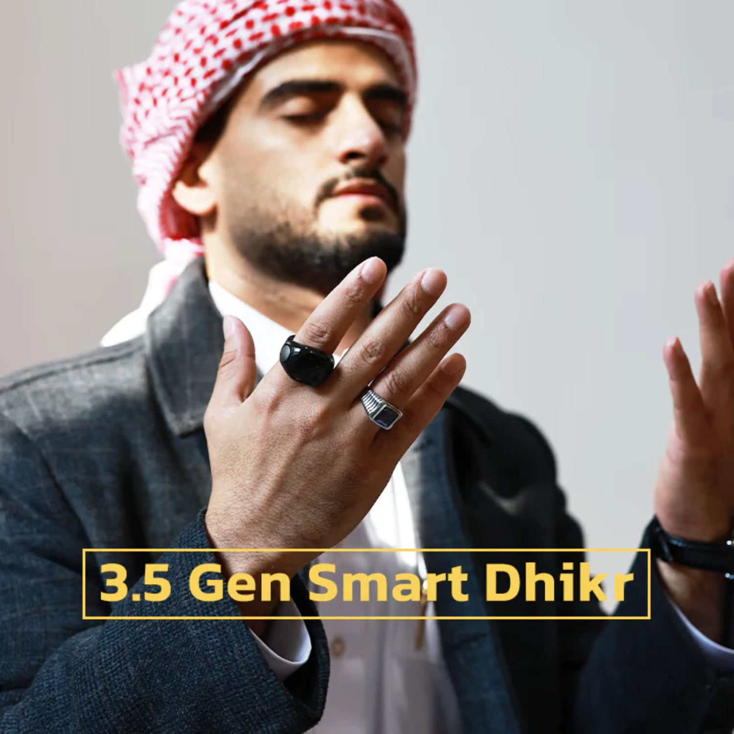 Weslamic iTasbih Salam+ Smart Tasbih Zikr Counter Ring Set