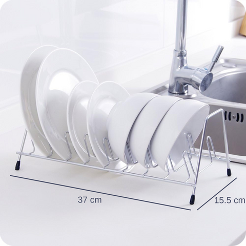 Kitchen Dish Drying Drainer Rack for Cups, Bowls and Plates