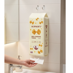 Supsoft White Bag Wall hanging 4x Ply Tissue Paper