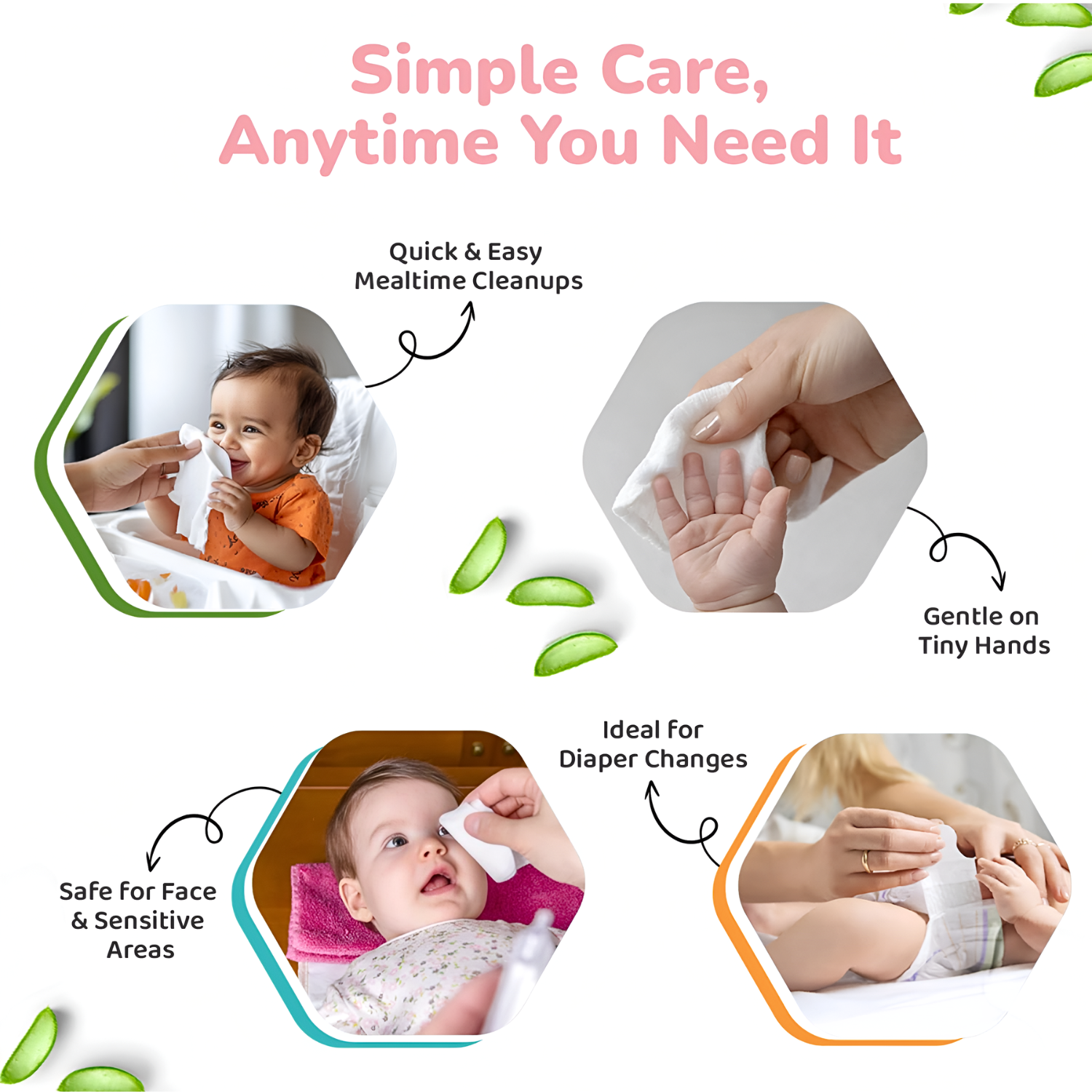 Xinrunmei Premium Baby Wet Wipes 100 pcs