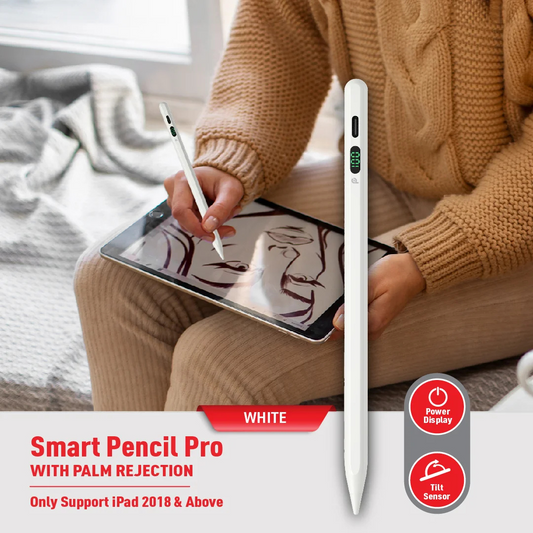 قلم Powero Plus Smart Pencil Pro مع خاصية رفض راحة اليد 