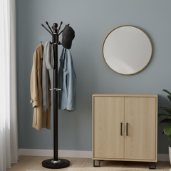 Standing Coat Hanger with Hanging Hooks