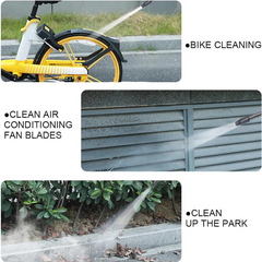 48Vf Cordless High Pressure Car Washing Gun, Type C USB Rechargeable, with Detergent Tank