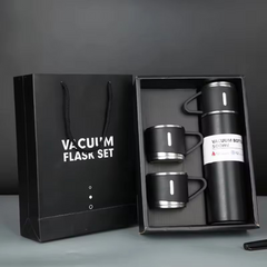 500ml 3in1 Stainless Steel Vacuum Flask Bottle Cup Set [BEST FOR GIFT]