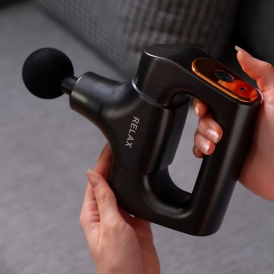 Muscle Massage Gun With Belt For Body, Back Neck, Waist Deep Tissue Massager Vibration Muscle Relaxation
