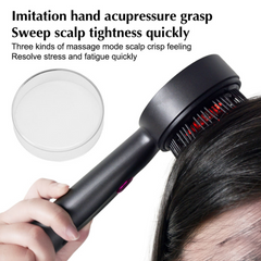 Wireless USB Rechargeable Scalp Massager Comb with Oil Applicator