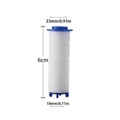 Water Filter Replacement Cartridge for Shower Head 6 cm