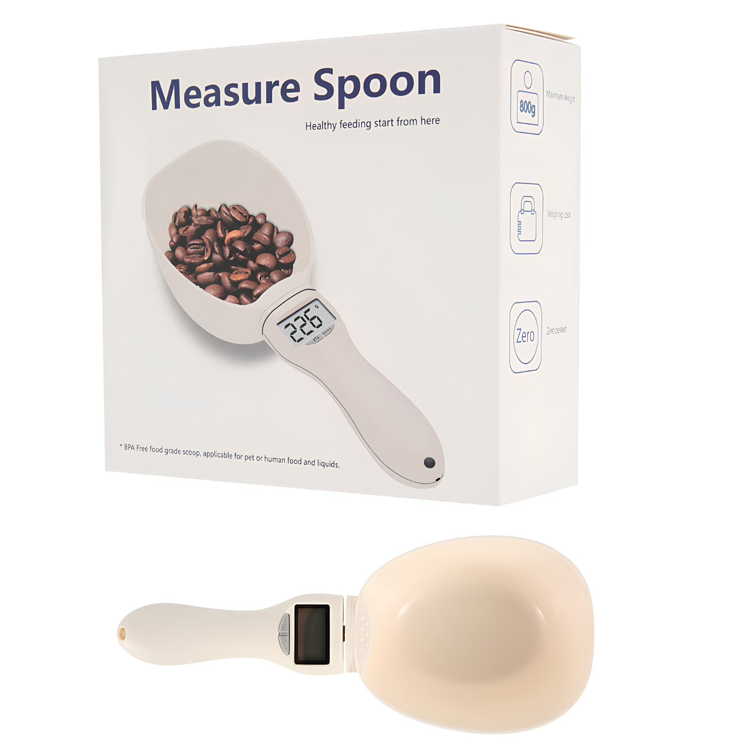Digital Food Measuring Spoon Scale for Kitchen