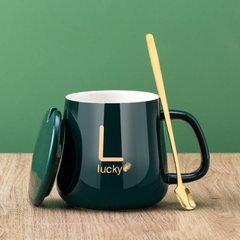 Smart Coffee Cup Warmer, 55° Constant Temperature Warmer with Cafe Mug and Stirrer