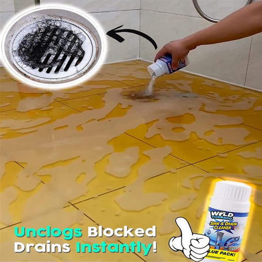 Powerful Sink & Drain Cleaner - High Efficiency Clog Remover for Drainage Path