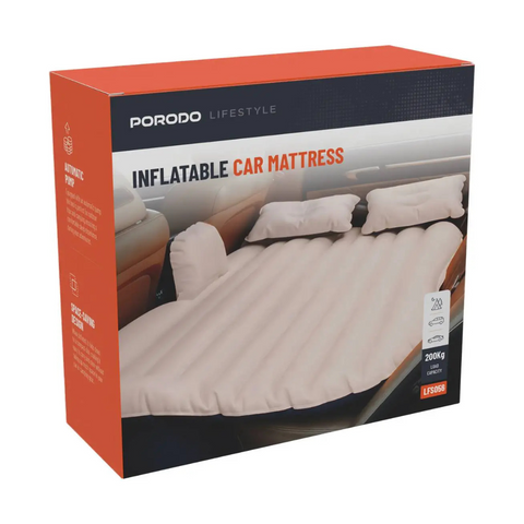 Porodo Lifestyle Inflatable Car Air Bed Mattress with Automatic Pump