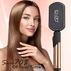 Enzo Professional EN-4002 Keratin Nano Ions Hair Straightener Brush
