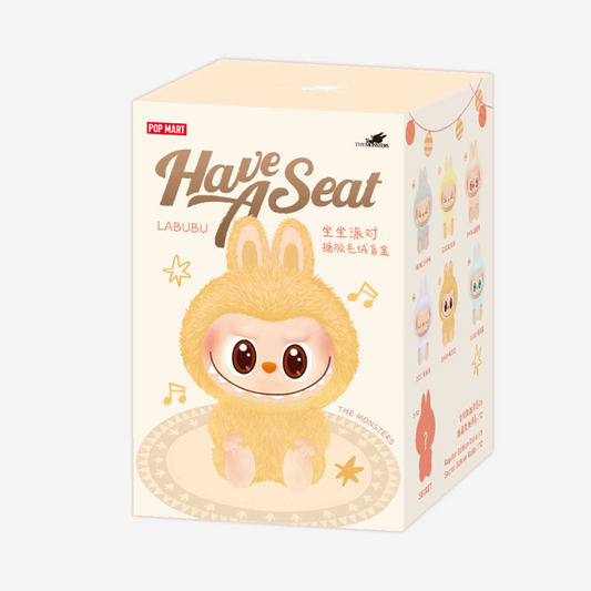 Labubu The Monsters Have a Seat Vinyl Plush Blind Box