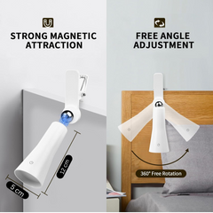 Multi-purpose 5 IN 1 LED Desk Lamp with Adjustable Brightness
