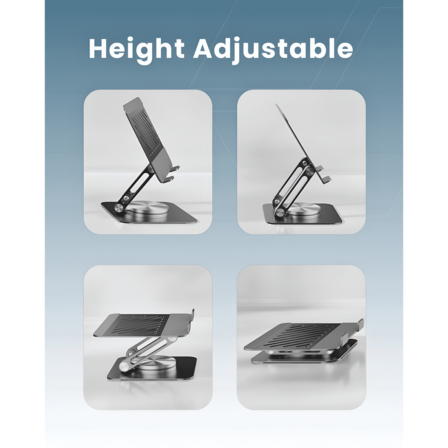 Moxedo Aluminum 360° Laptop &amp; Tablet Stand