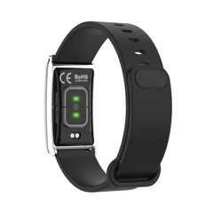 Porodo TrackFit Screenless Smart Fitband, Whoop Alternative Fitness Tracker with Silicone Band